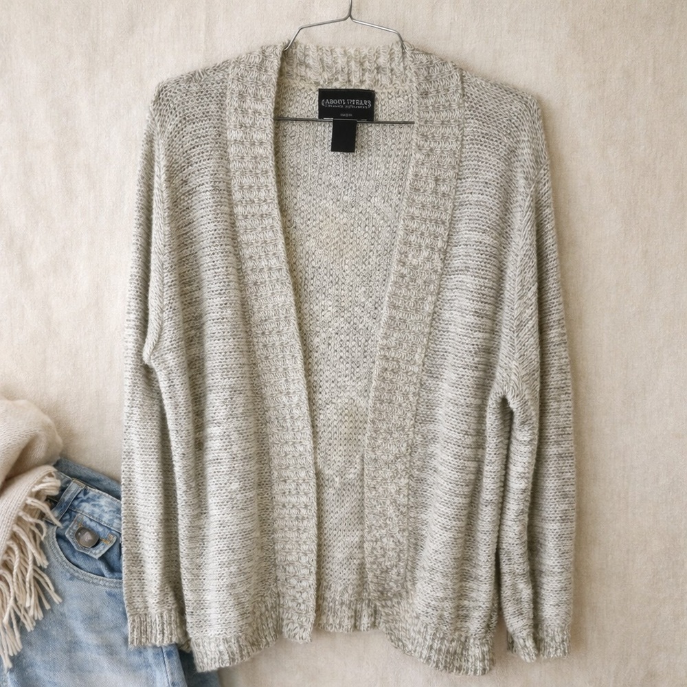 Cozy Oversized Knit Open Cardigan Sweater | Women’s XXL